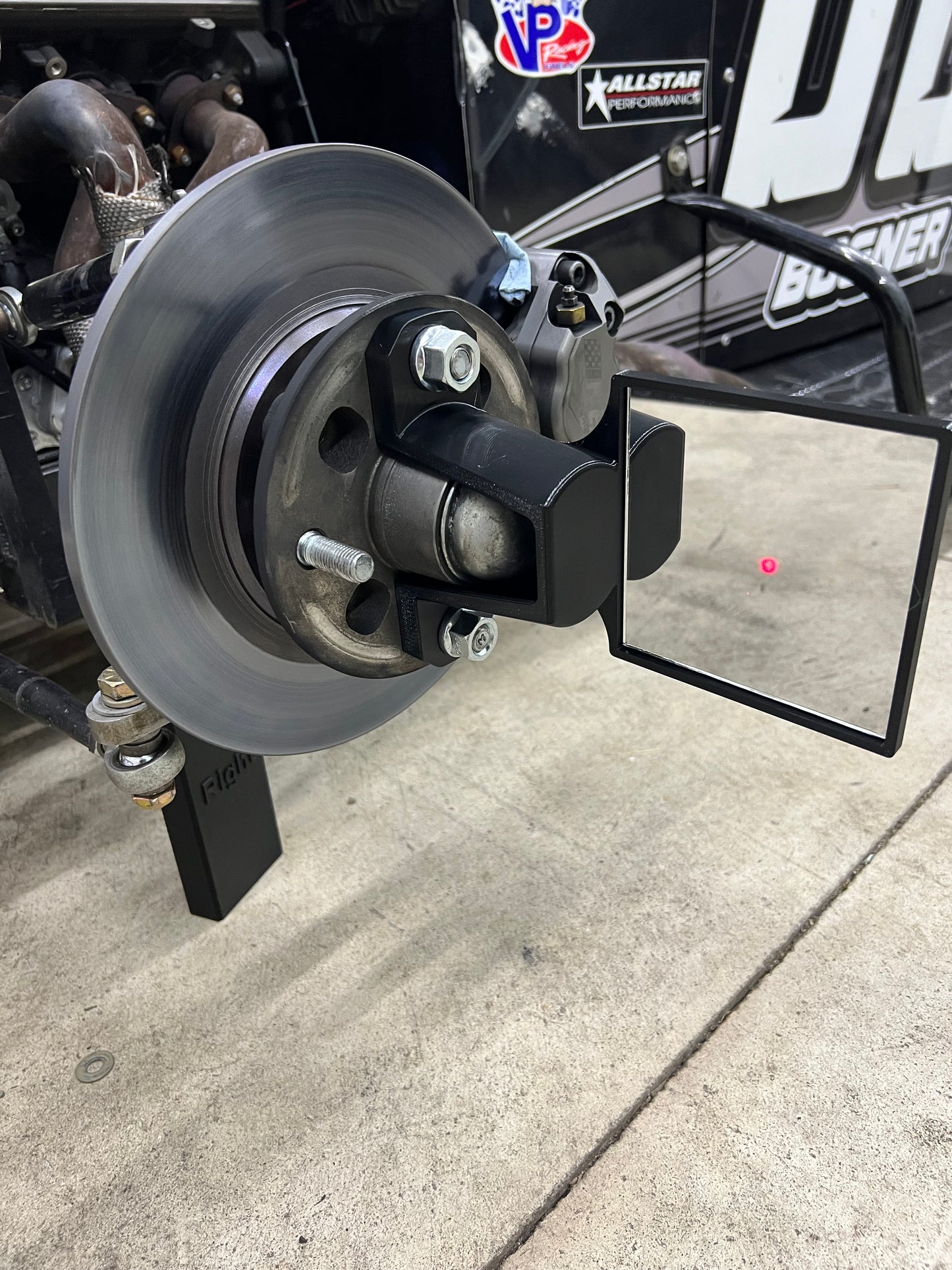 Laser Bump Steer Gauge for Legend Cars