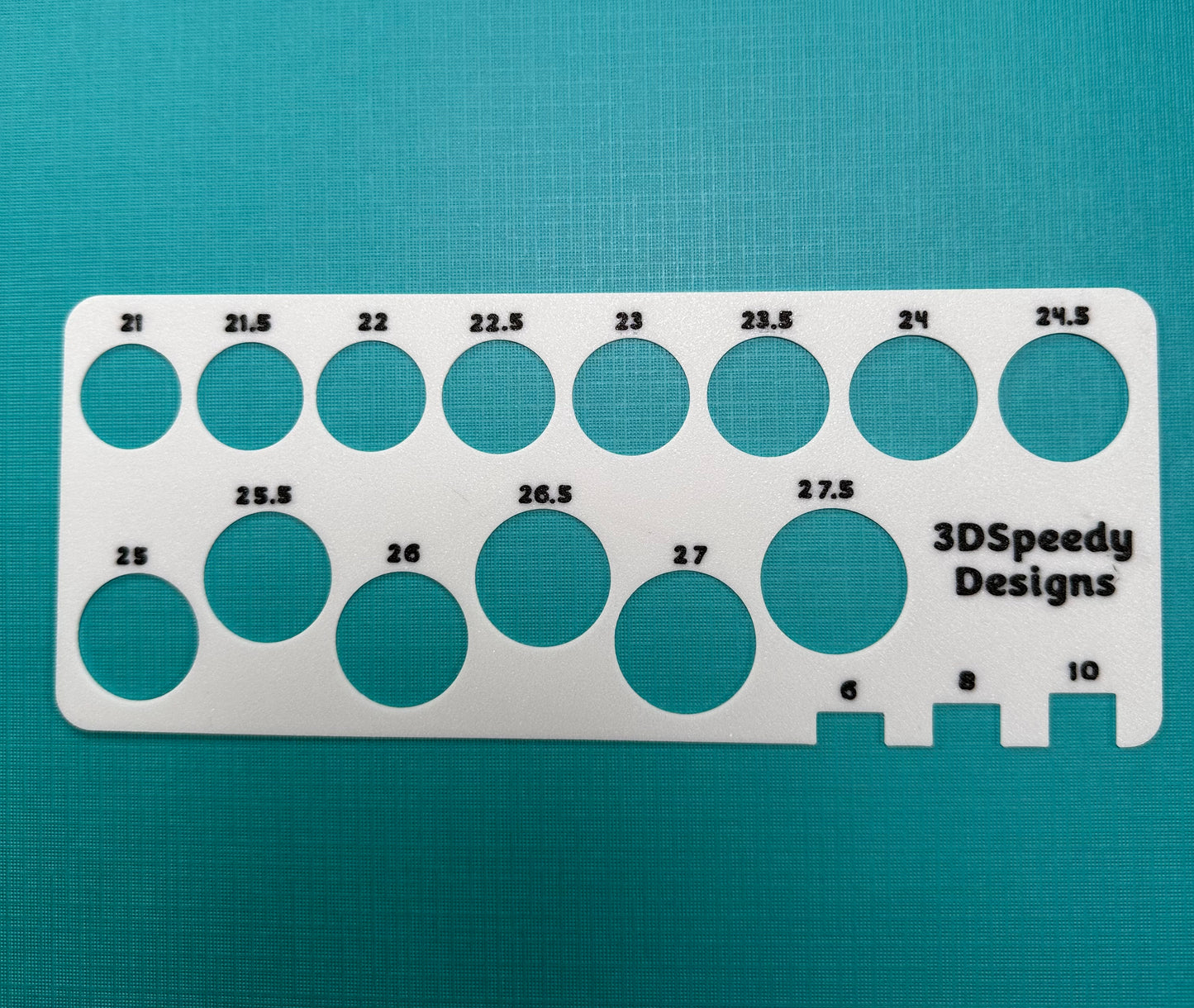 Paper Lip Balm Tube Measuring Template
