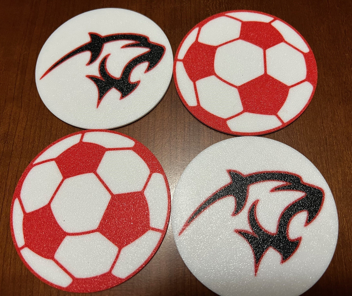 Norton Panther Custom Coasters (Set of 4 with holder)
