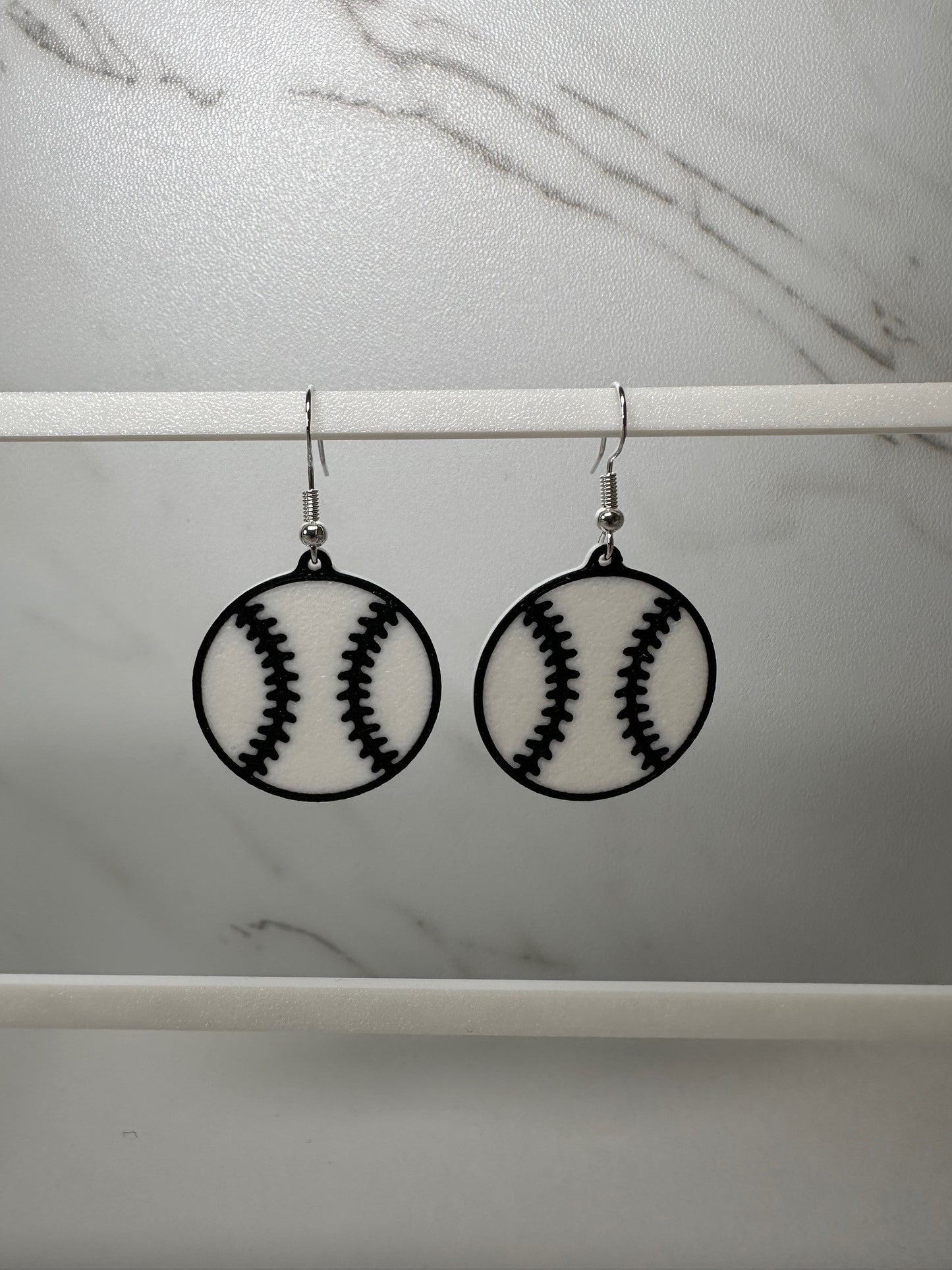 Baseball Earrings