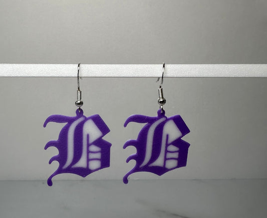 Barberton 'B' Earrings