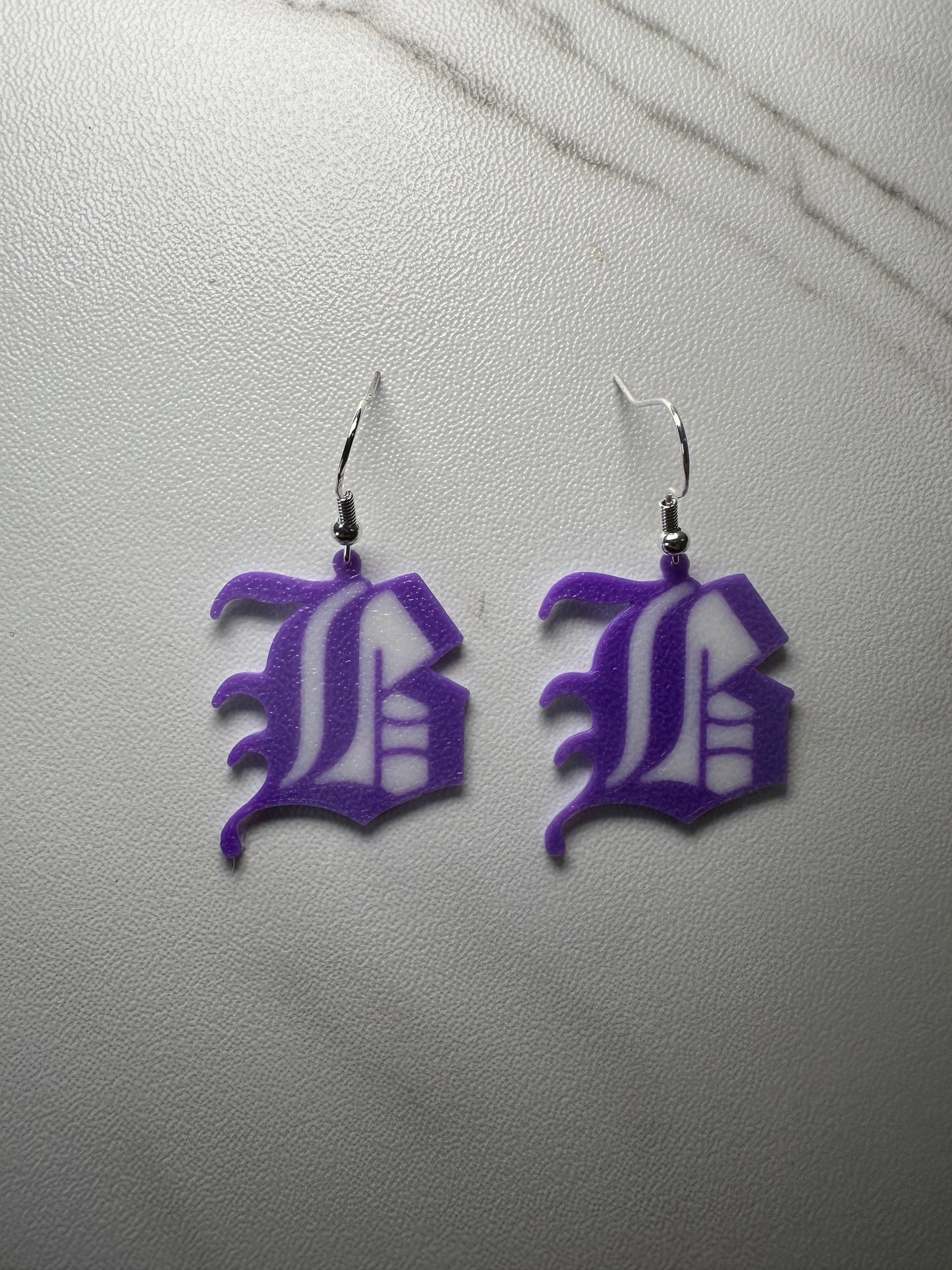 Barberton 'B' Earrings