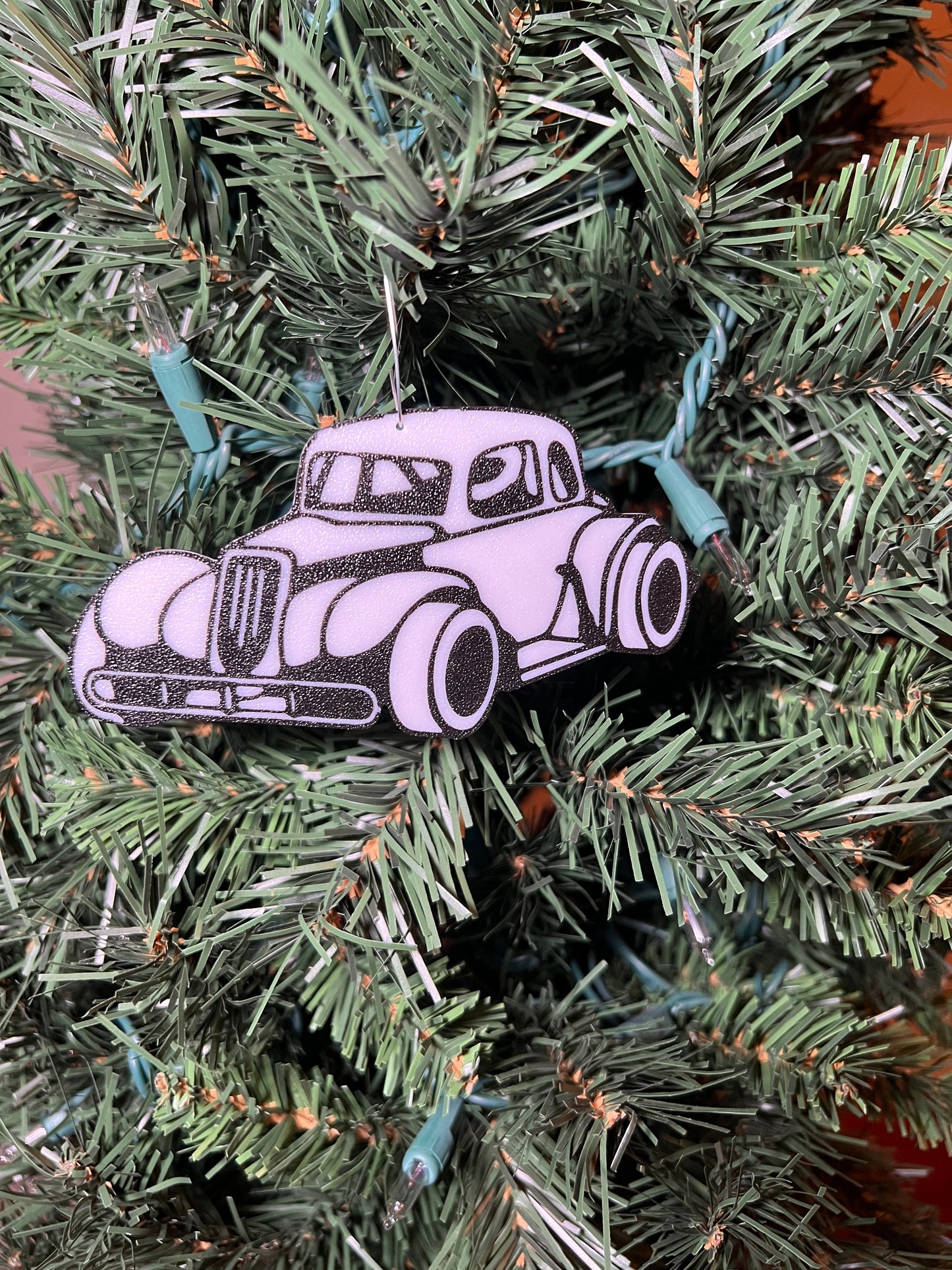 Legends Race Car Christmas Ornament