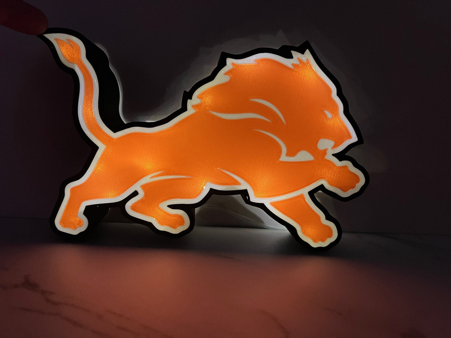 Minerva Lions Display and Light Up Sign