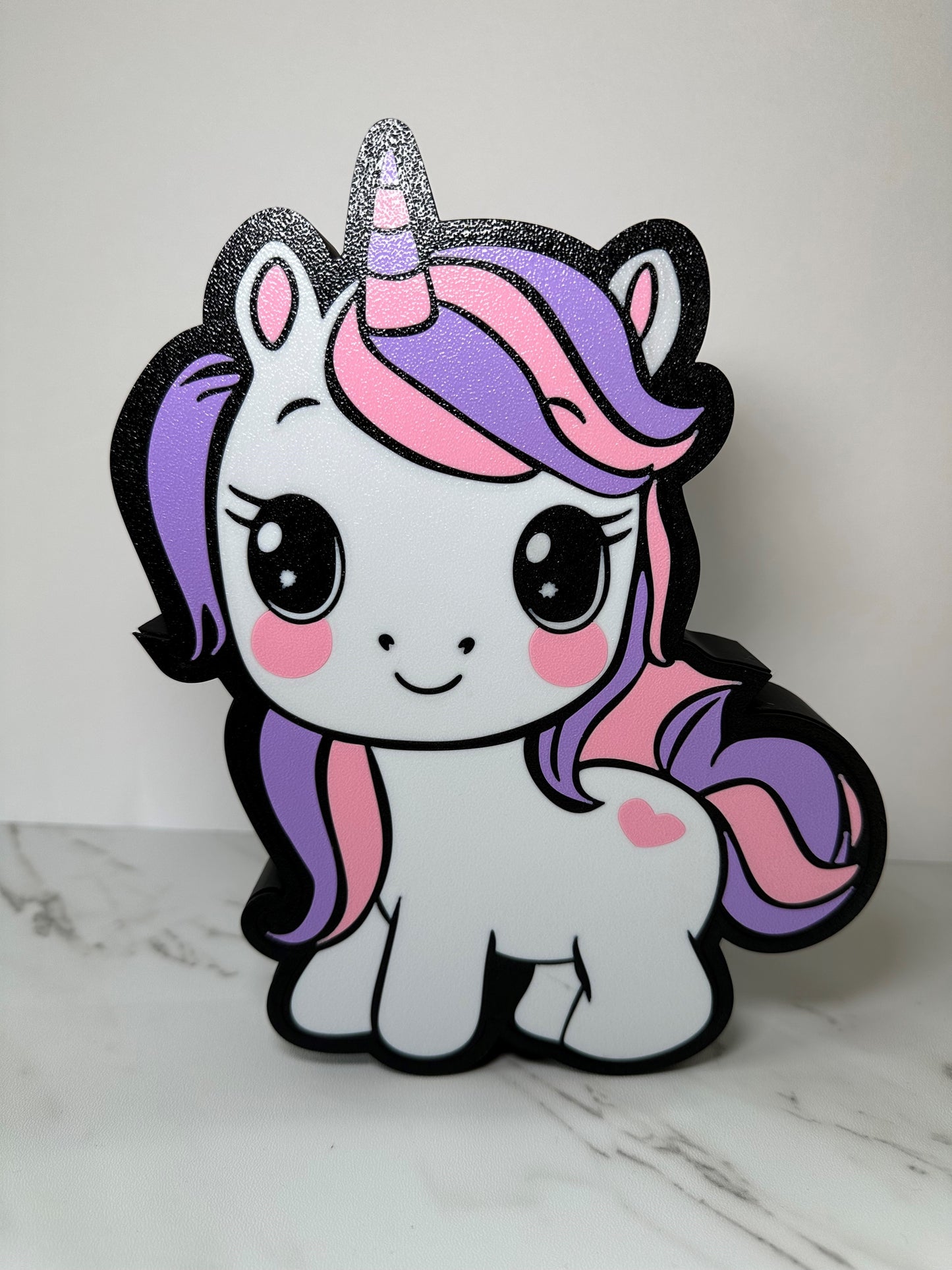 Unicorn Light Up Sign / Night Light