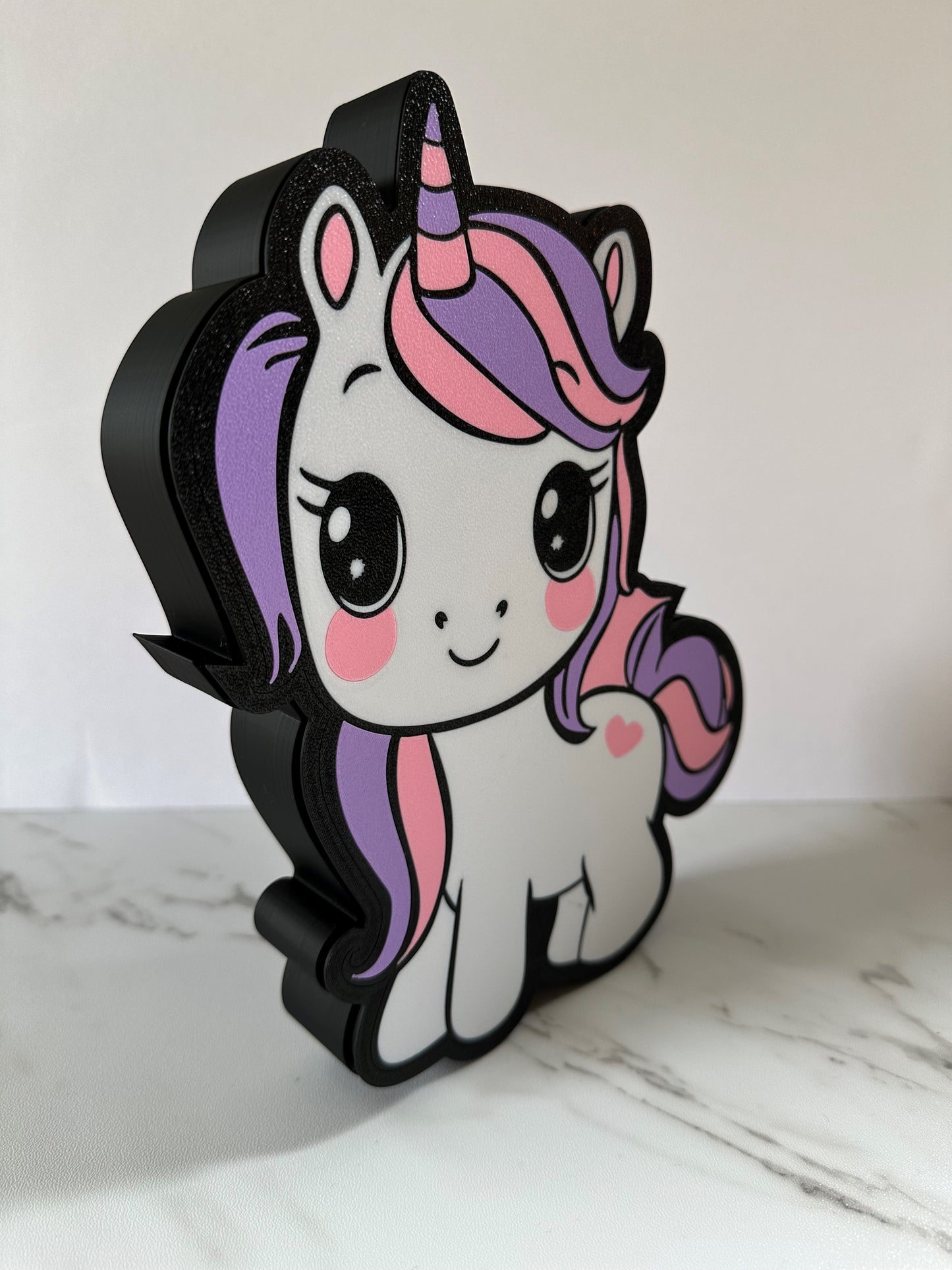 Unicorn Light Up Sign / Night Light