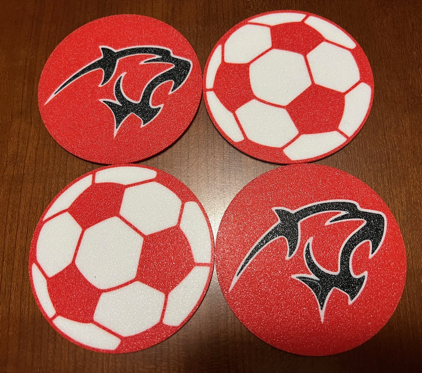 Norton Panther Custom Coasters  (Set of 4 with holder)